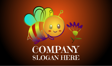 Cheerful Bee Keepers Logo