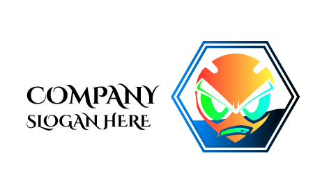 Furrowed Brows Bee Logo