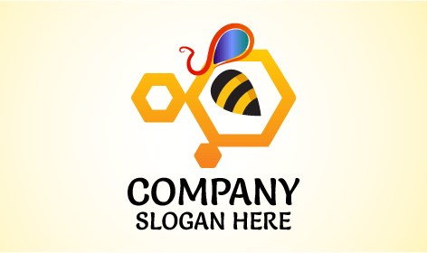 Logo Dell'addome Dell'ape Mellifera