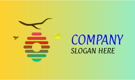 Logo Sarang Lebah Madu Minimalis