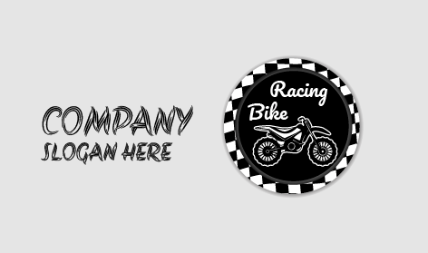 Black Bike Racing Logo