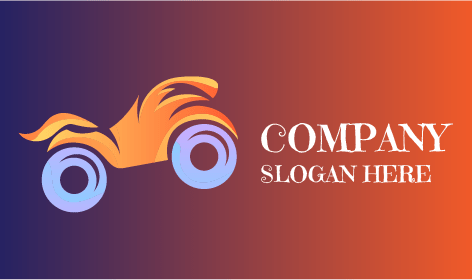 Creative Scooter Bike Logo