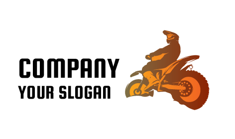 Durable Brown Bike Logo