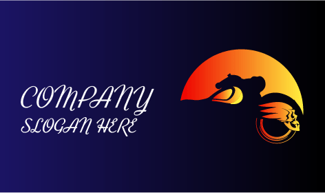 Flammen-Sportfahrrad-Logo