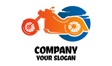 Flying Orange Bike Logo