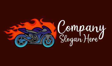 Purple Heavy Bike Logo