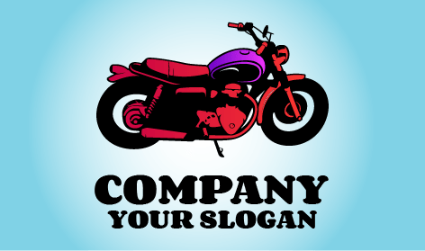Sleek Bright Bike Logo