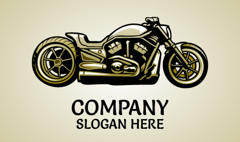 Logo Subtil De Vélo De Course