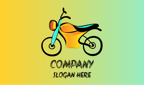 Swirling Style Bike Logo