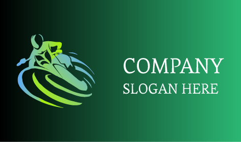 Logo De Vélo De Navigation Nautique