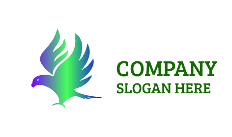 Logotipo De Pájaro Aerodinámico