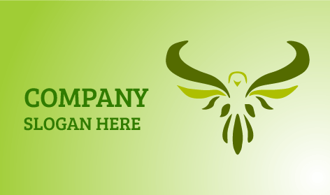 Logo D'oiseau En Vol Exquis