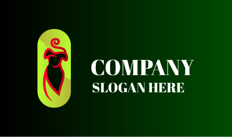 Logo Butik Gaun Midi Gelap