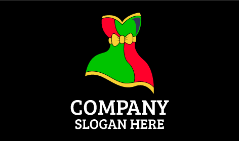 Logo Butik Online Gaun Midi Yang Meriah