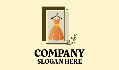 Logotipo De Boutique De Marcos De Vidrio