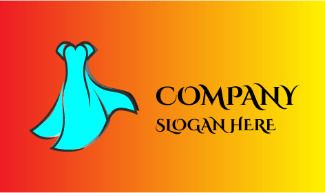 Logo Butik Gaun Setengah Lengan