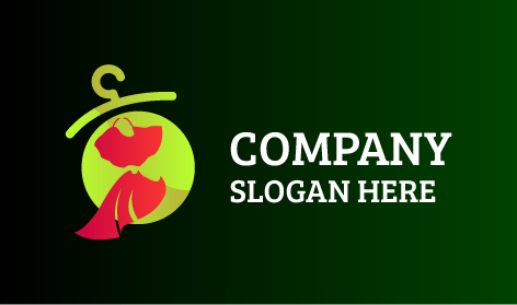 Logo Hanging Pink Dress Boutique