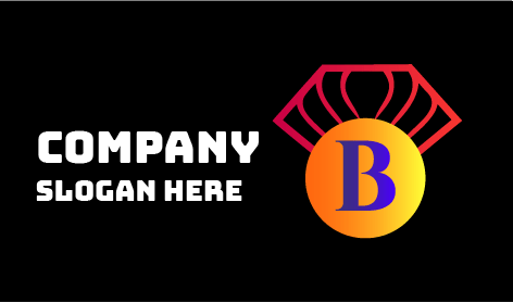 Logo Butik Berlian Merah Muda