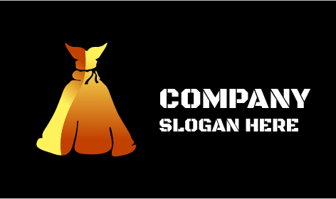 Sophisticated Golden Gown Boutique Logo