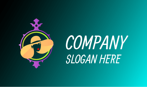 Logo Butik Topi Bergambar Bergaya