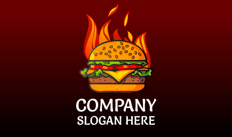Feuerbratendes Würziges Burger-logo