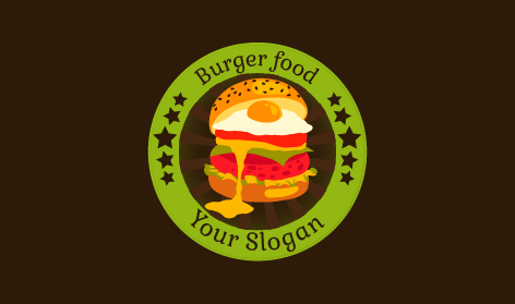 Spiegelei-Burger-Logo