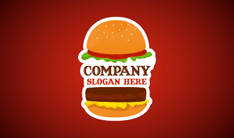 King Burger Food-Logo