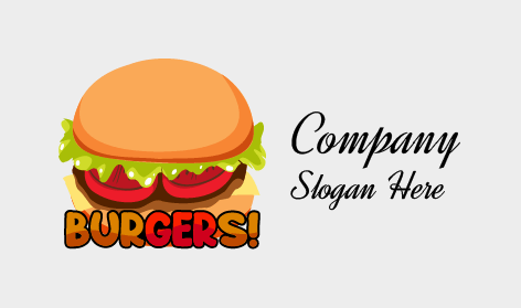 Veganes Patty-Burger-Logo
