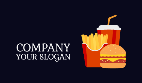 Logo Für Leckeres Burger Angebot