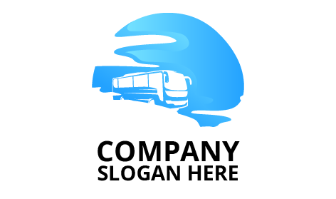 Logo Captivant Du Bus Aquatique