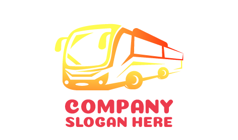 Logo De Bus De Métro Dégradé