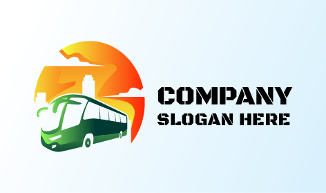 Logo Du Bus De Voyage Industriel