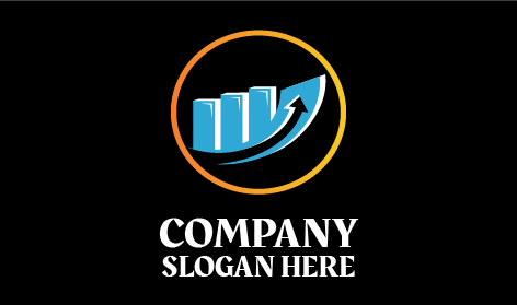 Logo D'entreprise En Croissance Des Ventes