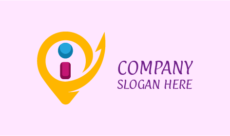 Logo D'entreprise De Détecteur De Localisation