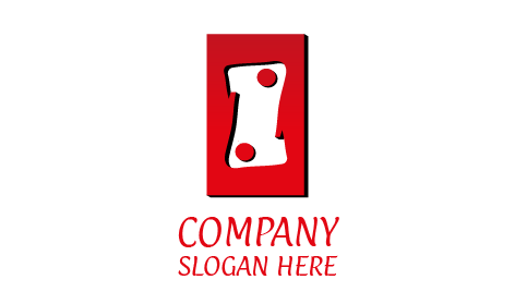 Logo D'entreprise Avec Lettre Pointée