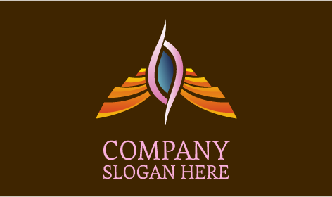 Superbe Logo D'entreprise Sur Le Toit