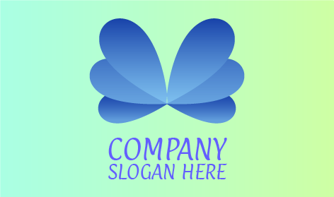 Logo Sayap Kupu Kupu Yang Menawan