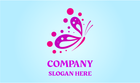 Logo Titik Kupu Kupu