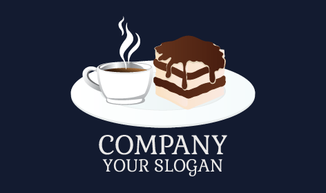 Logotipo De Taza De Café Pastel