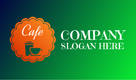 Logotipo Moderno Do Café Verde