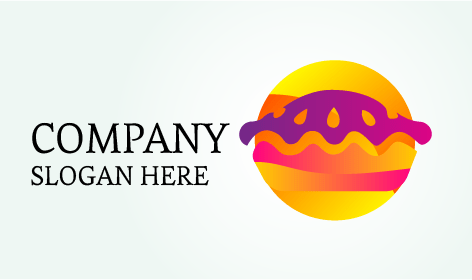 Animated Pie Cake Logo