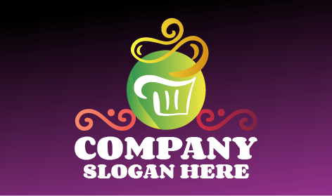 Creamy Icing Muffin Cake Logo