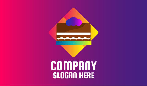 Fudgy Chocolate Cake Logo