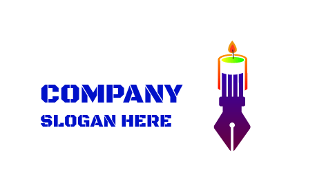 Creative Nib Candle Logo