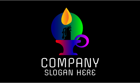 Flashy Candle Holder Logo