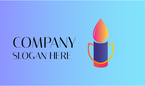 Orange Shield Candle Logo