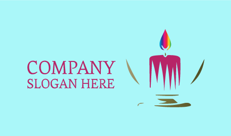 Logo Candela Fuoco Arcobaleno