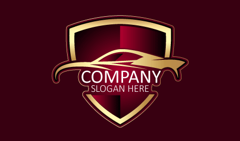 Altın Gölge Kalkanı Araba Logosu