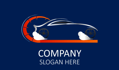 Yüksek Hızlı Gümüş Araba Logosu