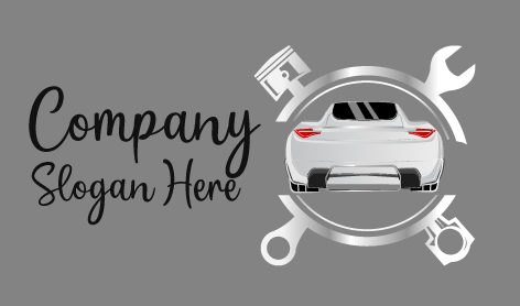 Beyaz Premium Araba Logosu